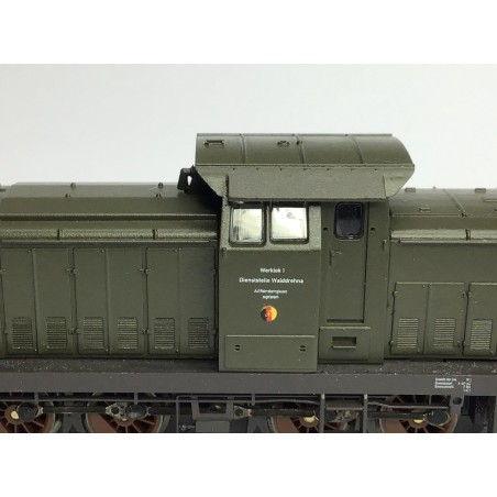 Diesellok BR 106 DR Lok 1 Dienststelle Walddrehna V60 NVA