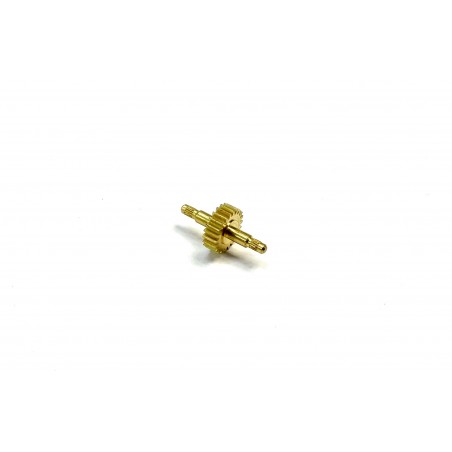 Achse mit Zahnrad z22 Modul 0.3 TT Jago Jatt