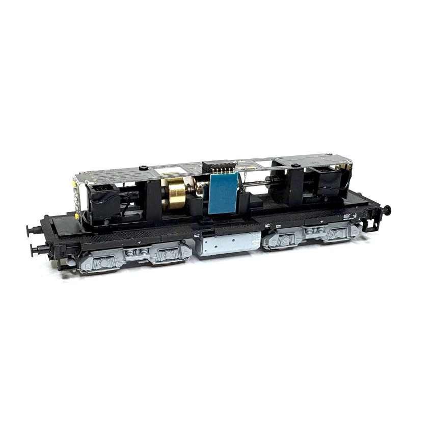 Fahrwerk BR 110 V100 Diesellok schwarz/grau Glockenankermotor