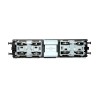 Fahrwerk BR 110 V100 Diesellok schwarz/grau Glockenankermotor