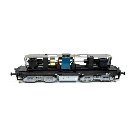 Fahrwerk BR 110 V100 Diesellok schwarz/grau Glockenankermotor