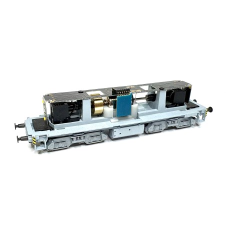 Fahrwerk BR 110 Diesellok grau Glockenankermotor Tillig V100