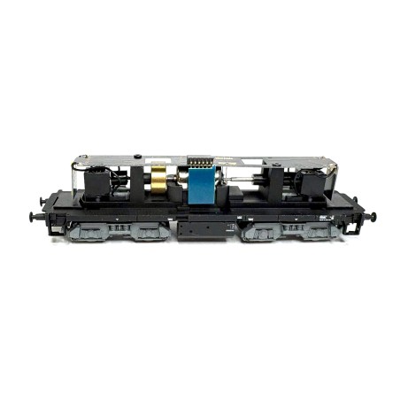 Fahrwerk BR 110 V100 Diesellok schwarz/grau Glockenankermotor g