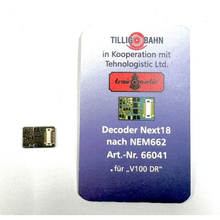 Train-o-matic Decoder Next18 Tillig Lok V100