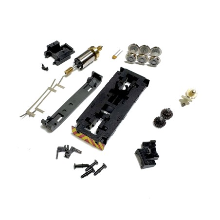 Fahrwerk Diesellok T334 sw/gr Tillig Glockenankermotor Bausatz komplett