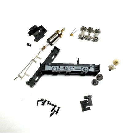 Fahrwerk Diesellok T334 sw/gr Tillig Glockenankermotor Bausatz komplett