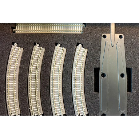 Tillig Bettungsgleis SET grau oval