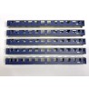 5x Gehäuse Oberteil mWagen 1.Kl DB blau Tillig