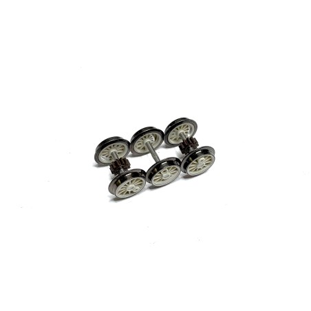 Radsatz SPARSET grau für Tillig BR 89 DR Dampflok 501944