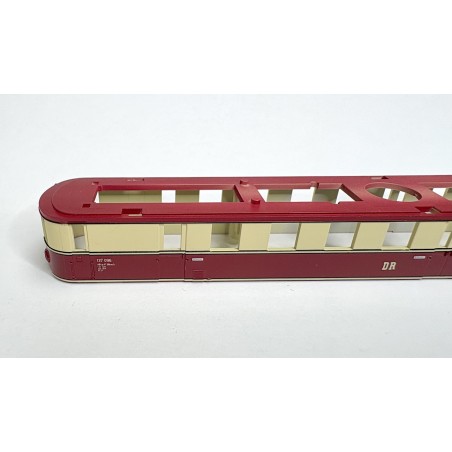 Gehäuse VT 137 096 DR Triebwagen Tillig Oberteil 02850 VT137