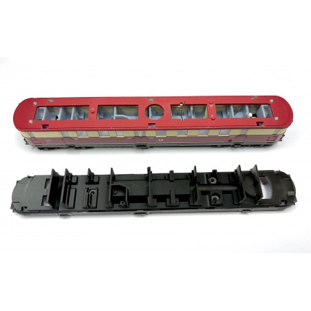 Inneneinrichtung BR 185 VT 137 DR Triebwagen schwarz